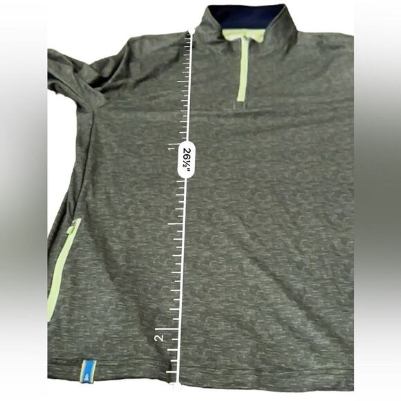 Chubbies The Arboretum Movement Green Quarter Zip‎ Long Sleeve Jacket Sz S NEW - Picture 8 of 10